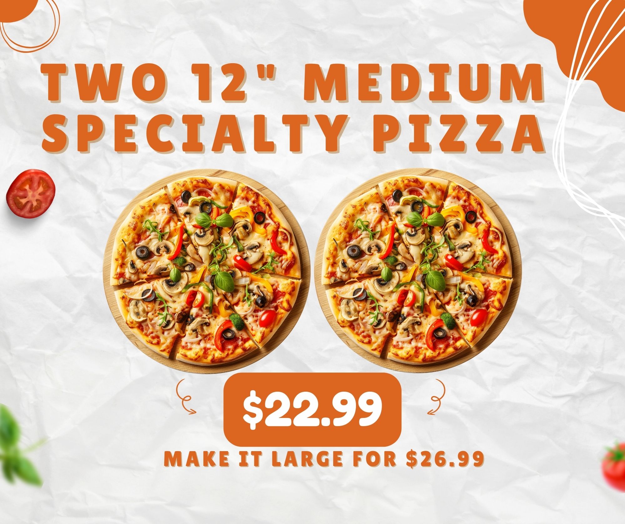 Specialty Pizzas